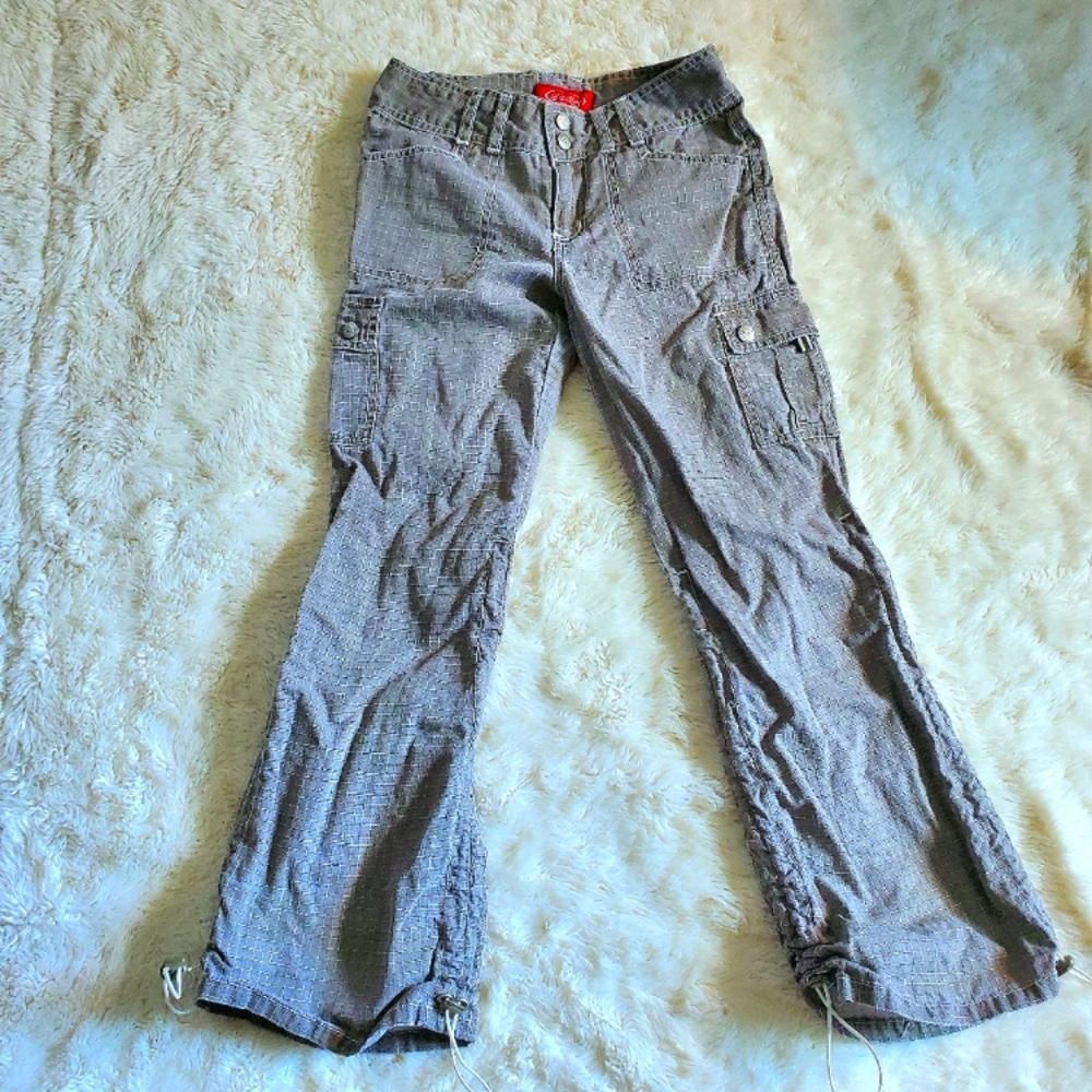 Y2K Cargo Pants Teen Girls. Be Bop. 10. Grey.